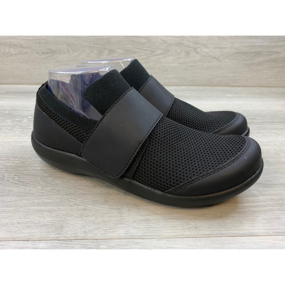 Alegria PG Lite Dash Black Mesh Nursing Shoes Women's 39 US 9-9.5 Comfort Shoes